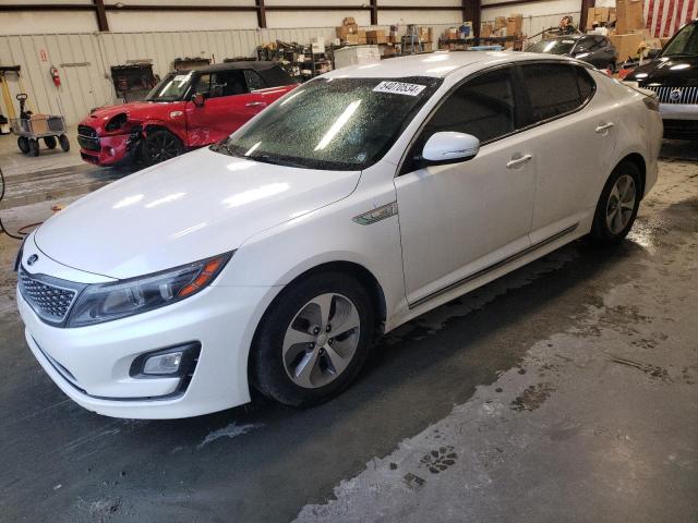 KIA OPTIMA HYB 2015 with VIN KNAGM4AD9F5081861 - Photo from auction