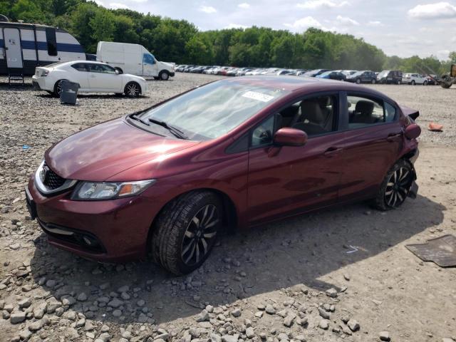 Photo 1 from auction – 2015 HONDA CIVIC EXL with VIN 2HGFB2F95FH503812