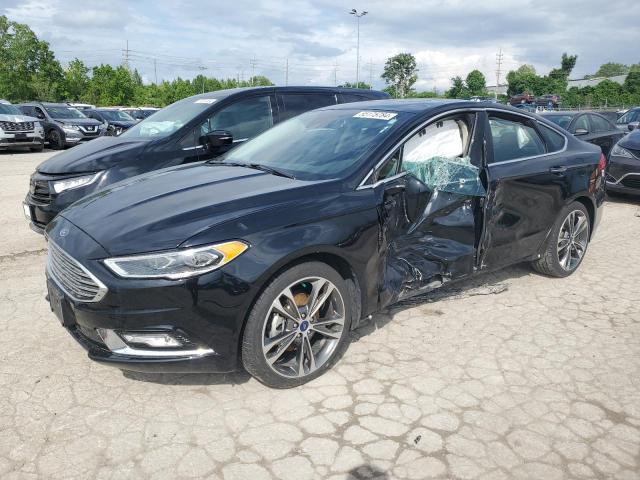 FORD FUSION TIT 2017 with VIN 3FA6P0K9XHR320879 - Photo from auction