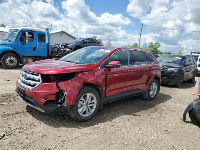 FORD EDGE SEL 2018 with VIN 2FMPK3J88JBC10503 - Photo from auction