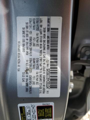 Photo 14 from auction – 2012 MAZDA CX-9 with VIN JM3TB2DA9C0366265