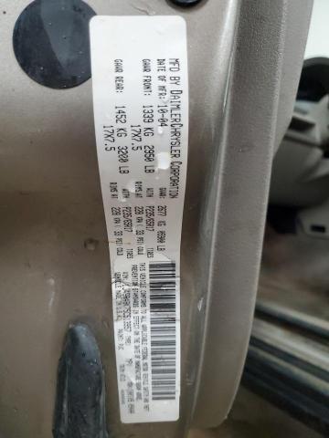 Photo 14 from auction – 2005 JEEP GRAND CHER with VIN 1J4GR48K75C513957