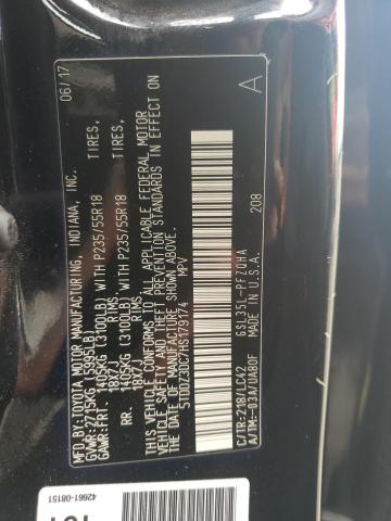 Photo 14 from auction – 2017 TOYOTA SIENNA XLE with VIN 5TDDZ3DC7HS179174