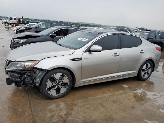 KIA OPTIMA HYB 2013 with VIN KNAGM4AD8D5042174 - Photo from auction