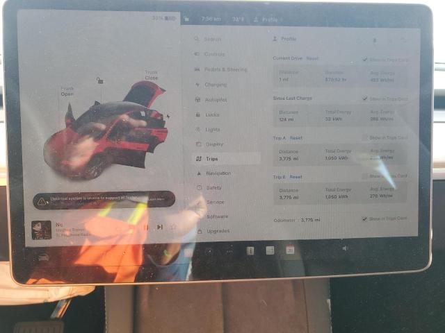 Photo 9 from auction – 2024 TESLA MODEL Y with VIN 7SAYGDEE7RF993766
