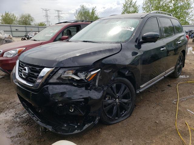 NISSAN PATHFINDER 2017 with VIN 5N1DR2MM7HC659490 - Photo from auction