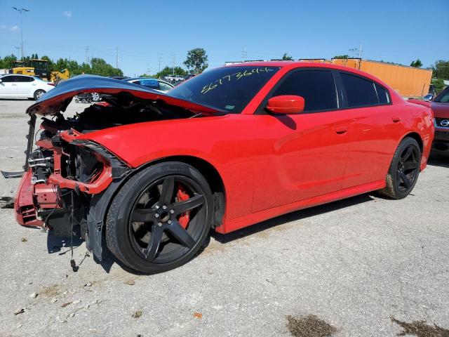 DODGE CHARGER SR 2018 with VIN 2C3CDXEJ0JH302546 - Photo from auction