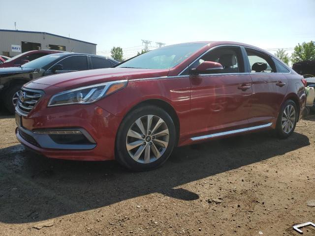HYUNDAI SONATA SPO 2015 with VIN 5NPE34AF7FH200635 - Photo from auction