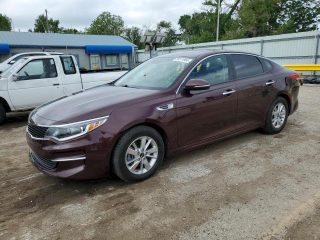 KIA OPTIMA LX 2018 with VIN 5XXGT4L37JG229889 - Photo from auction
