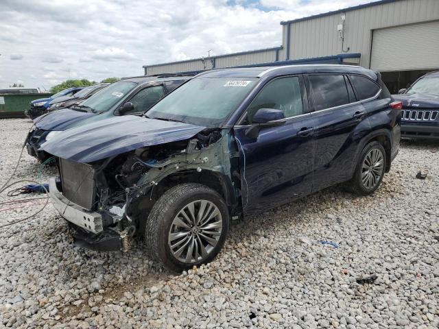TOYOTA HIGHLANDER 2021 with VIN 5TDFZRBH0MS099784 - Photo from auction