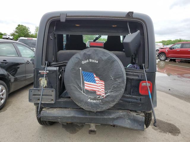 Photo 6 from auction – 2006 JEEP WRANGLER X with VIN 1J4FA39S36P701705