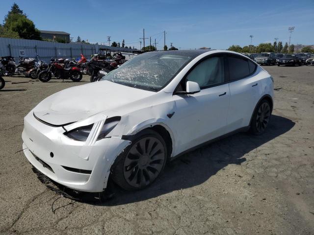 TESLA MODEL Y 2023 with VIN 7SAYGDEF0PF740651 - Photo from auction