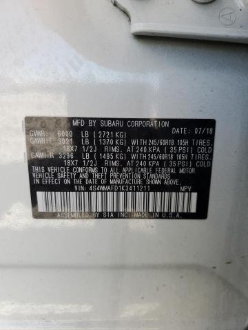 Photo 14 from auction – 2019 SUBARU ASCENT PRE with VIN 4S4WMAFD1K3411211