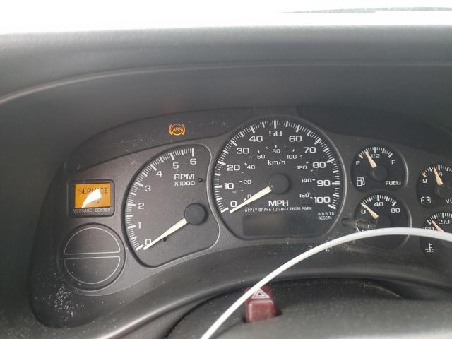 Photo 9 from auction – 2002 CHEVROLET AVALANCHE with VIN 3GNEK13T72G125773