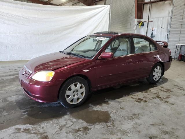 HONDA CIVIC EX 2002 with VIN 2HGES26782H517238 - Photo from auction