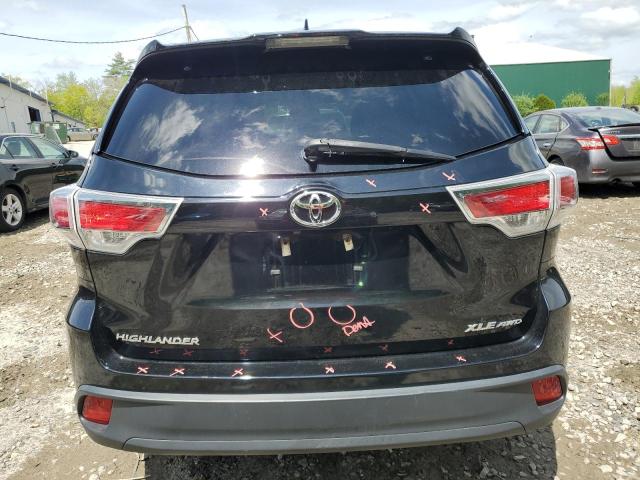 Photo 6 from auction – 2016 TOYOTA HIGHLANDER with VIN 5TDJKRFH1GS245817