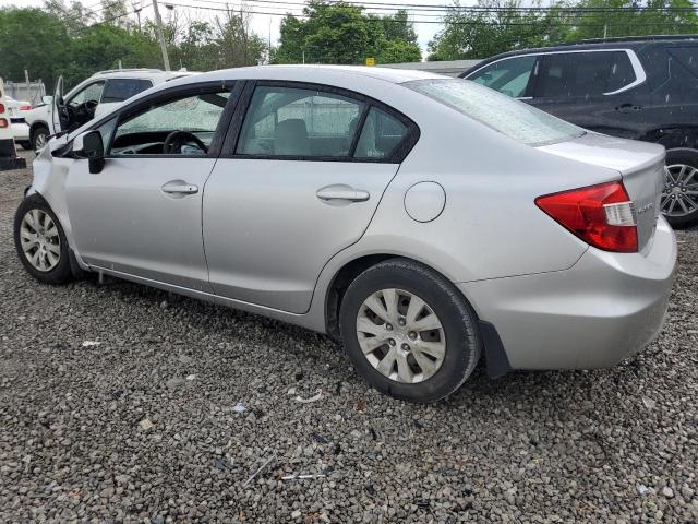 Photo 2 from auction – 2012 HONDA CIVIC LX with VIN 19XFB2F57CE022883