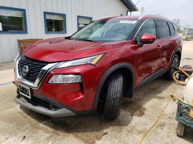 NISSAN ROGUE SV 2021 with VIN 5N1AT3BB7MC695802 - Photo from auction