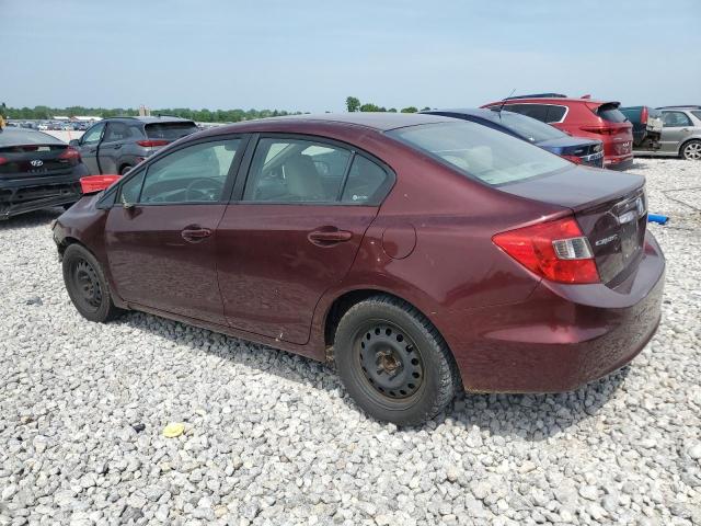 Photo 2 from auction – 2012 HONDA CIVIC EX with VIN 19XFB2F84CE055432