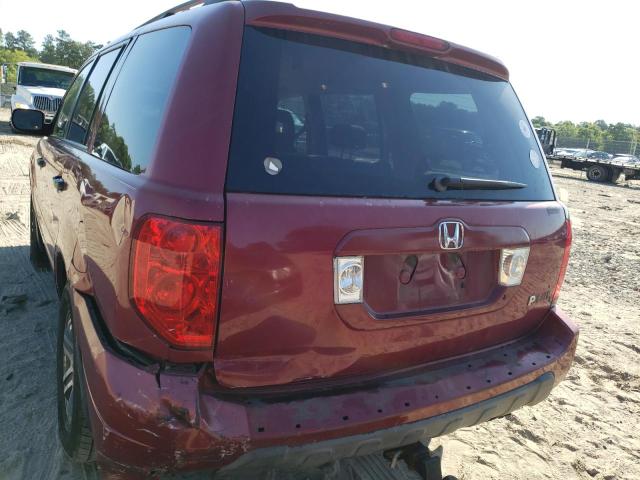 Photo 6 from auction – 2004 HONDA PILOT EX with VIN 2HKYF18484H557990