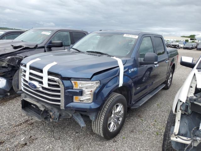 FORD F150 SUPER 2017 with VIN 1FTEW1CP4HFB72933 - Photo from auction