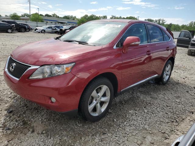 LEXUS RX 350 2010 with VIN 2T2BK1BA0AC060491 - Photo from auction