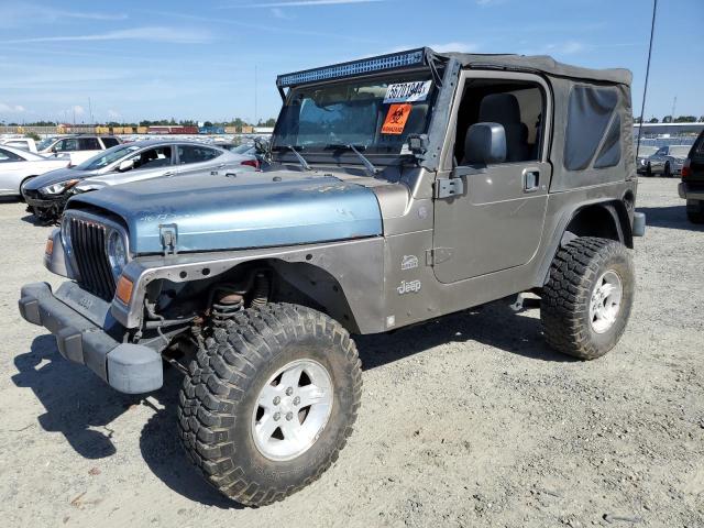 JEEP WRANGLER / 2004 with VIN 1J4FA59S24P786464 - Photo from auction