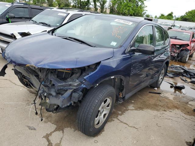 HONDA CR-V LX 2015 with VIN 5J6RM4H35FL063341 - Photo from auction