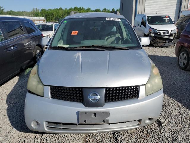 Photo 5 from auction – 2005 NISSAN QUEST S with VIN 5N1BV28U75N134927
