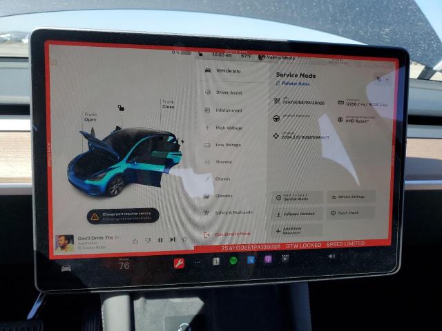 Photo 9 from auction – 2023 TESLA MODEL Y with VIN 7SAYGDEE1PA139026