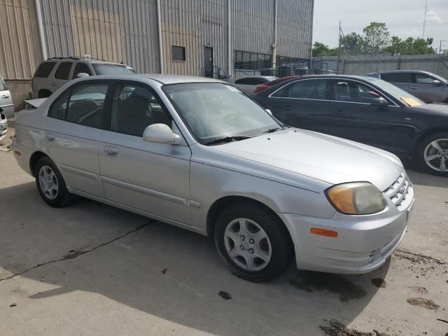 Photo 4 from auction – 2004 HYUNDAI ACCENT GL with VIN KMHCG45C64U524377