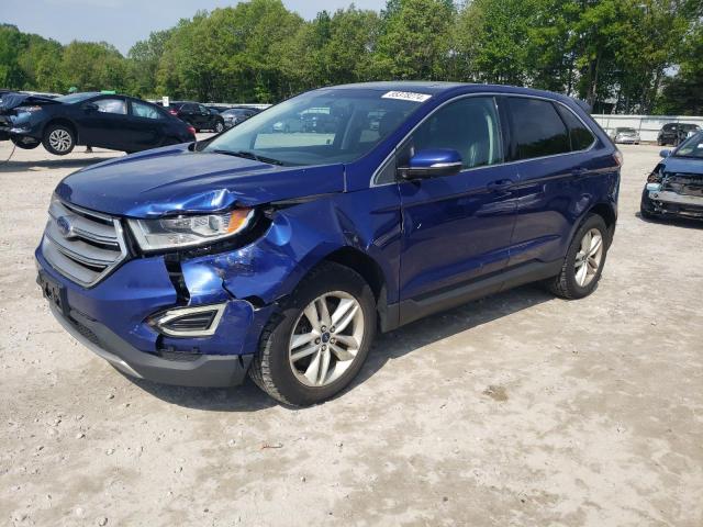 FORD EDGE SEL 2015 with VIN 2FMTK4J87FBC15705 - Photo from auction