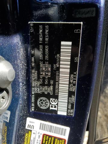 Photo 14 from auction – 2020 TOYOTA HIGHLANDER with VIN 5TDDZRBH9LS000191