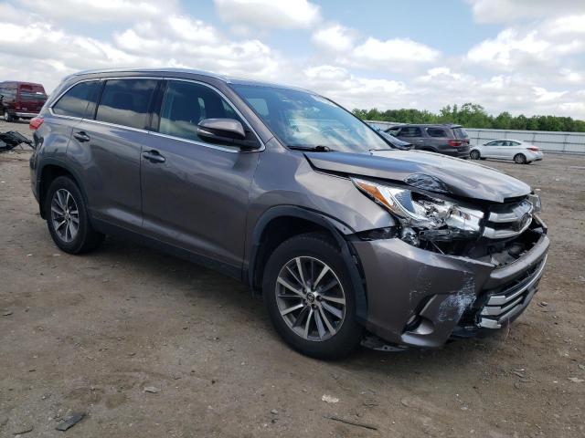Photo 4 from auction – 2019 TOYOTA HIGHLANDER with VIN 5TDJZRFHXKS622729
