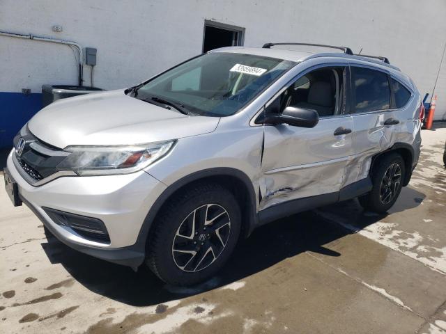 HONDA CR-V SE 2016 with VIN 5J6RM4H43GL077152 - Photo from auction