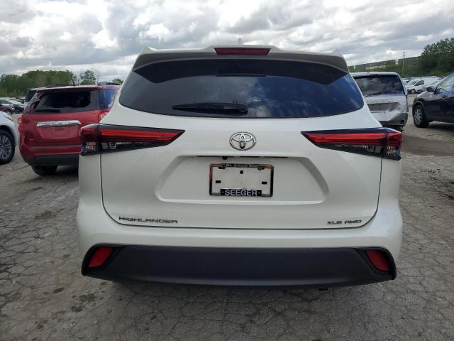 Photo 6 from auction – 2020 TOYOTA HIGHLANDER with VIN 5TDGZRBH5LS502838