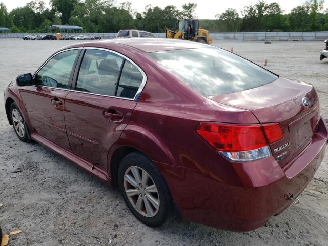 Photo 2 from auction – 2012 SUBARU LEGACY 2.5 with VIN 4S3BMCC67C3011501
