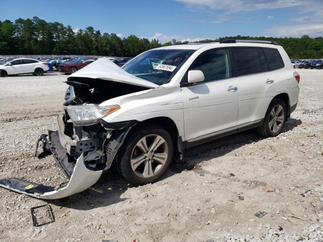 TOYOTA HIGHLANDER 2013 with VIN 5TDYK3EH2DS120544 - Photo from auction