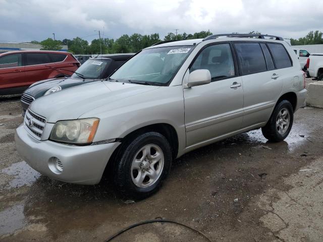 TOYOTA HIGHLANDER 2003 with VIN JTEGD21A030072838 - Photo from auction