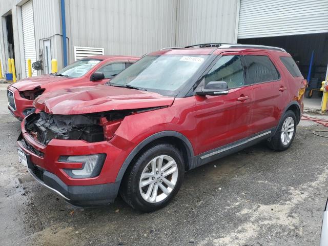 FORD EXPLORER X 2017 with VIN 1FM5K7D89HGD40688 - Photo from auction