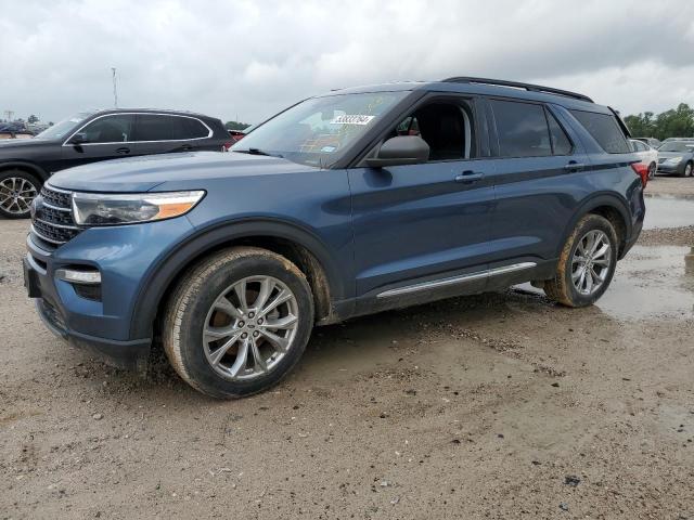 FORD EXPLORER X 2020 with VIN 1FMSK7DH2LGC27628 - Photo from auction