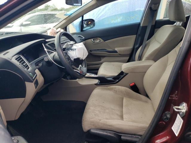 Photo 7 from auction – 2015 HONDA CIVIC LX with VIN 19XFB2F52FE095969