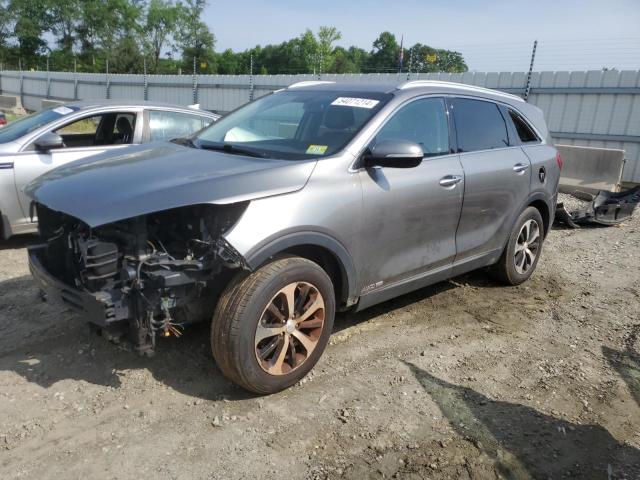 KIA SORENTO EX 2017 with VIN 5XYPHDA52HG233764 - Photo from auction