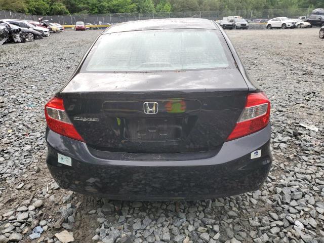 Photo 6 from auction – 2012 HONDA CIVIC LX with VIN 2HGFB2F56CH323750