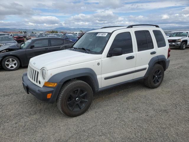 Photo 1 from auction – 2007 JEEP LIBERTY SP with VIN 1J4GL48K17W707256