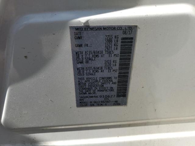 Photo 14 from auction – 2017 NISSAN PATHFINDER with VIN 5N1DR2MM4HC910627