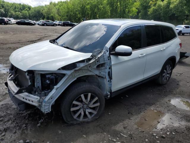 HONDA PILOT EXL 2019 with VIN 5FNYF6H55KB077553 - Photo from auction