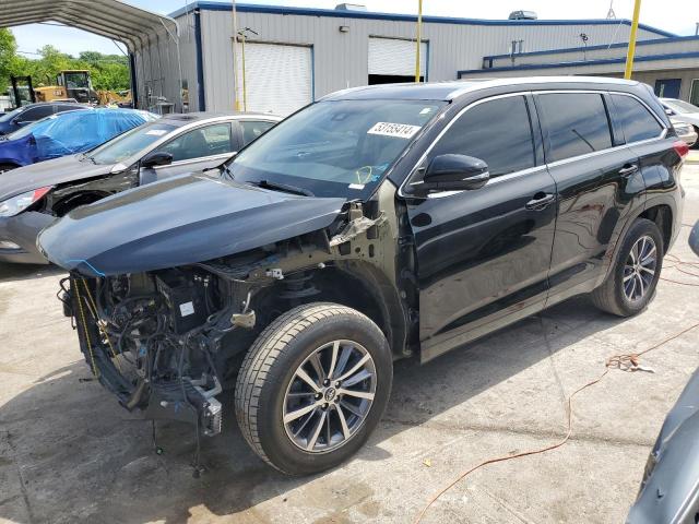 TOYOTA HIGHLANDER 2017 with VIN 5TDKZRFH6HS526545 - Photo from auction