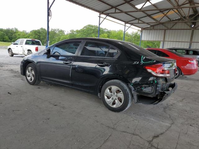 Photo 2 from auction – 2013 HONDA CIVIC LX with VIN 19XFB2F52DE255118
