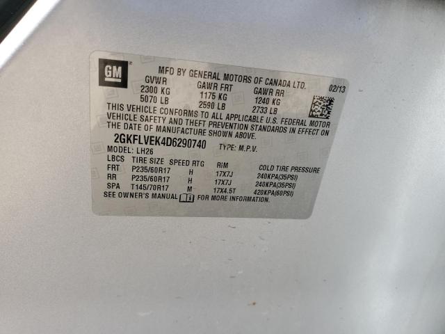 Foto 14 de la subasta – 2013 GMC TERRAIN SL con VIN 2GKFLVEK4D6290740